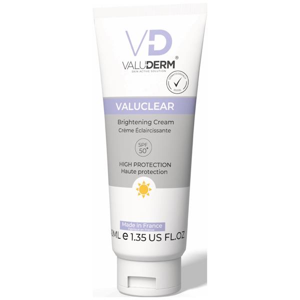 Valuderm Valuclear Brightening Cream SPF50+ 40ml