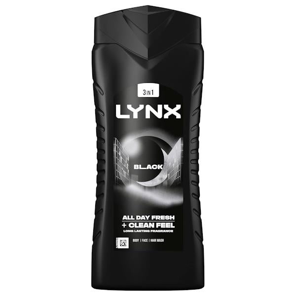 Lynx Black Bodywash 225ml