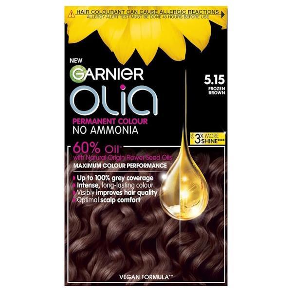 Garnier Olia Permanent Hair Colour 5.15 Frozen Brown