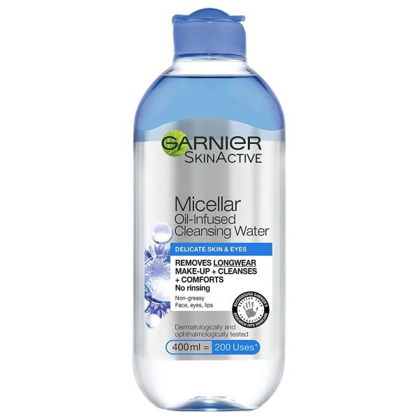 Garnier Skin Active Micellar Oil-Infused Cleansing Water Delicate Skin & Eyes 400ml