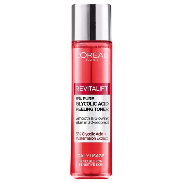 L'Oreal Revitalift 5% Pure Glycolic Acid Peeling Toner 180ml