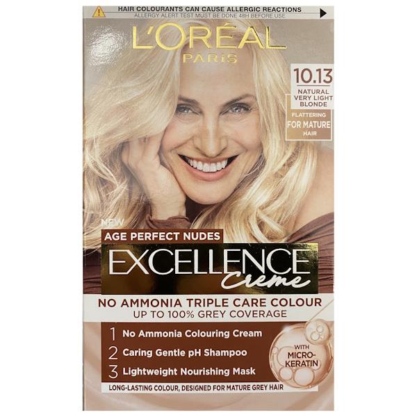 L'Oreal Excellence Creme Age Perfect Nudes 10.13 Natural Very Light Blonde