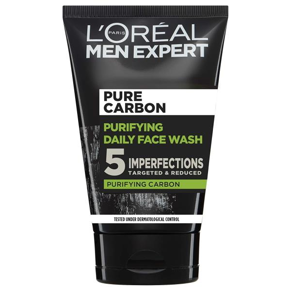 L'Oreal Men Expert Pure Carbon Purifying Daily Face Wash 100ml