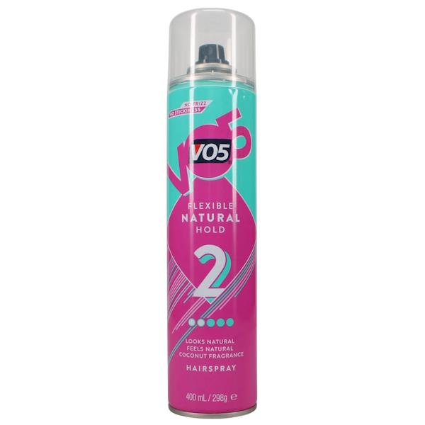 VO5 Flexible Natural Hold Hairspray 400ml
