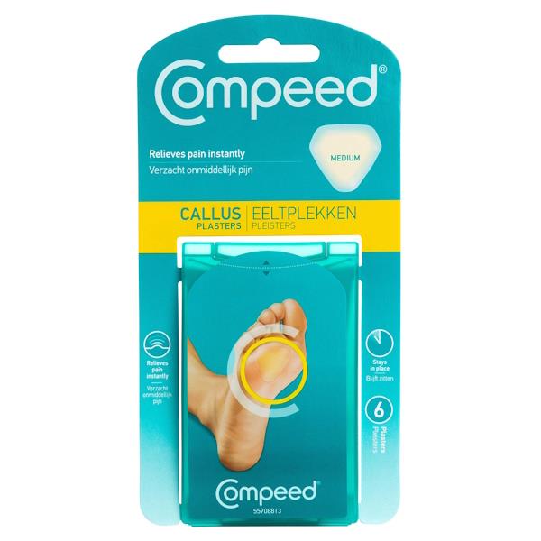 Compeed Callus Plasters Medium 6 Plasters