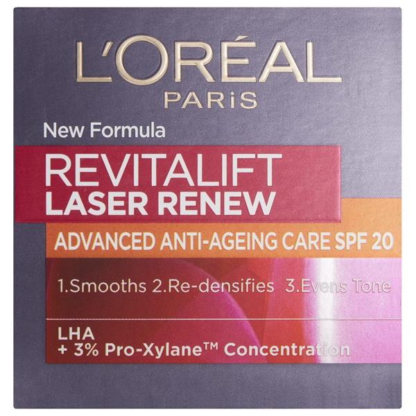 L'Oreal Revitalift Laser Renew Advanced Anti-Ageing Care SPF20 50ml