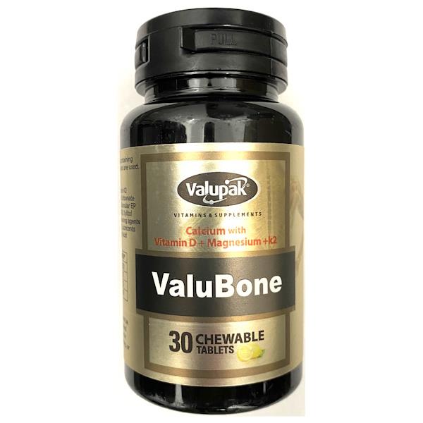Valupak ValuBone 30 Chewable Tablets
