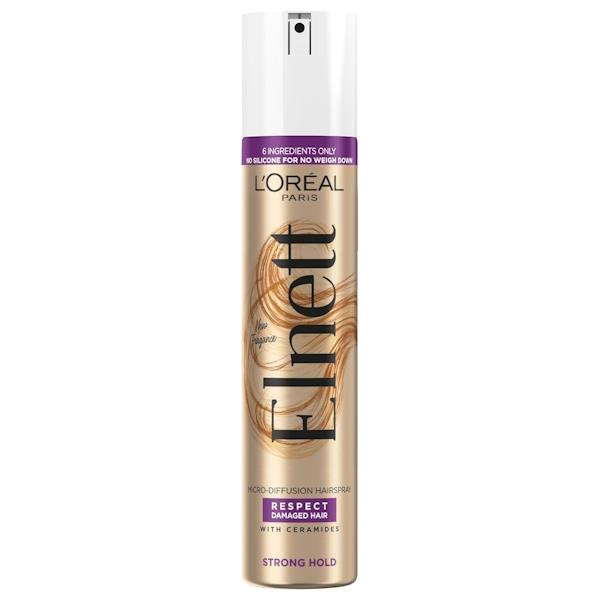 L'Oreal Elnett Satin Hairspray Strong Hold For Damaged Hair 75ml
