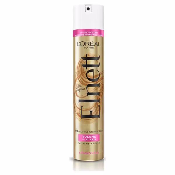 L'Oreal Elnett Hairspray Volume Flat Hair Strong Hold 400ml