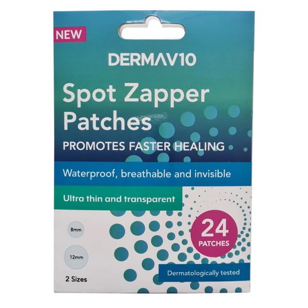 Derma V10 Spot Zapper Patches 24 Patches
