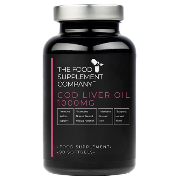 FSC Cod Liver Oil 1000mg 90 Softgels