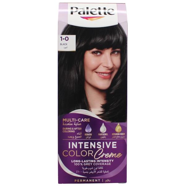 Schwarzkopf Palette Intensive Permanent Color Creme 1-0 Black
