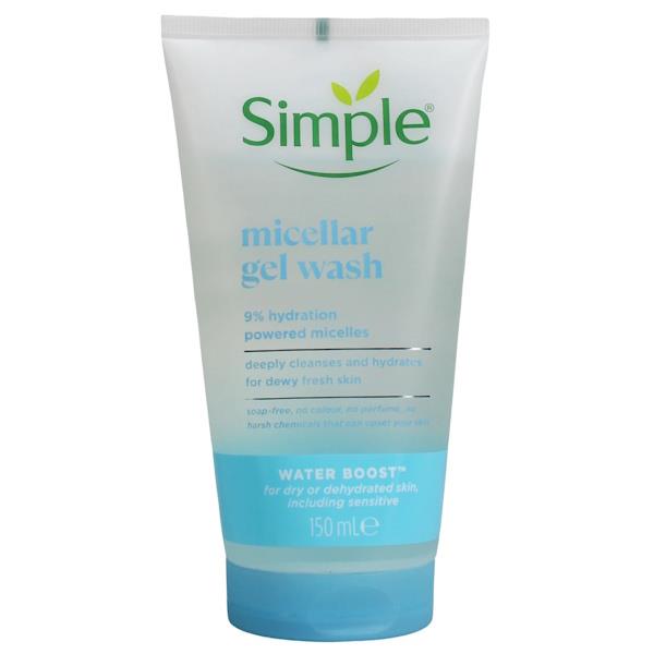 Simple Water Boost Micellar Gel Wash 150ml
