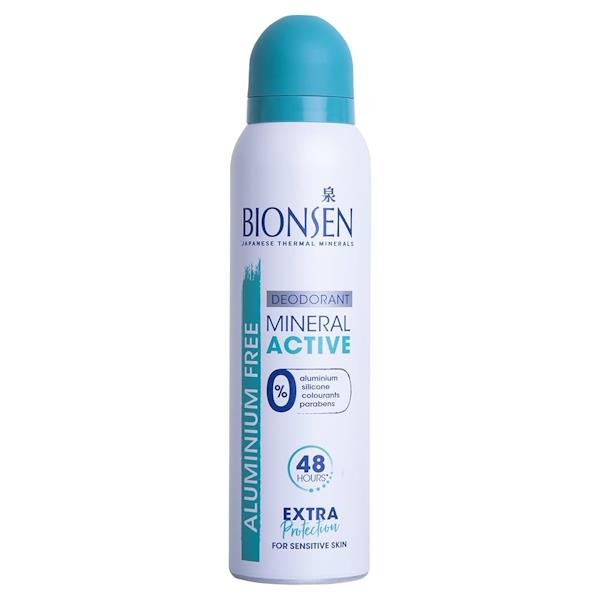 Bionsen Aluminium Free Mineral Active Deodorant Spray 150ml