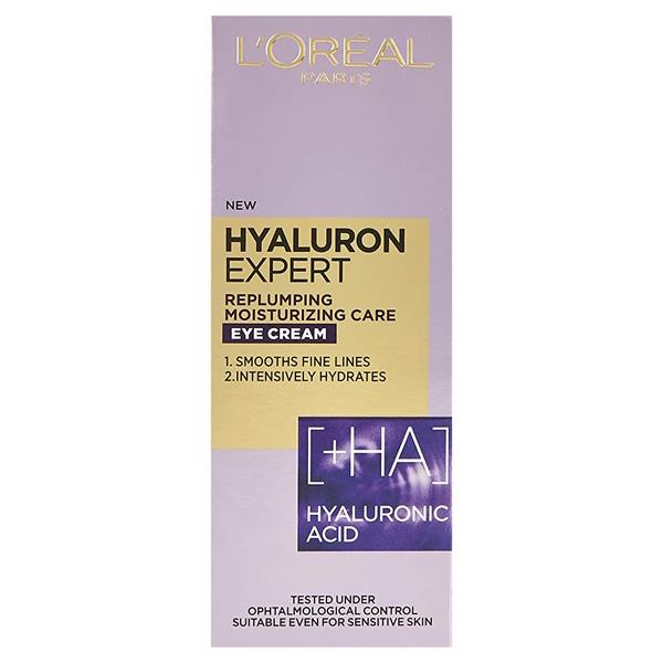 L'Oreal Hyaluron Expert Replumping Moisturising Care Eye Cream 15ml