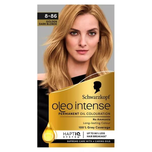 Schwarzkopf Oleo Intense Permanent Oil Colour 8-86 Golden Dark Blonde