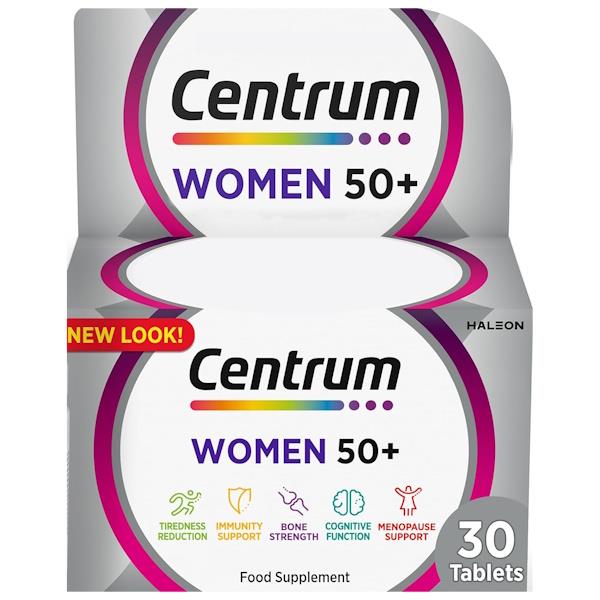 Centrum Women 50+ Multivitamin & Mineral 30 Tablets
