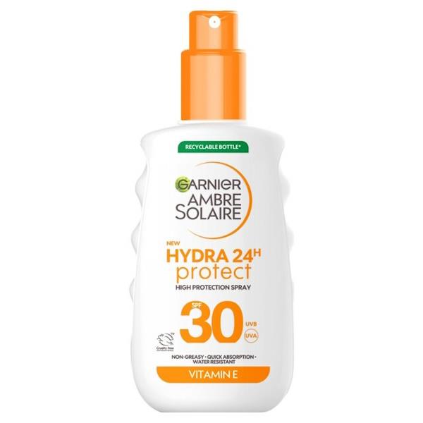 Garnier Ambre Solaire Hydra 24 Protect SPF30 Sun Spray 150ml