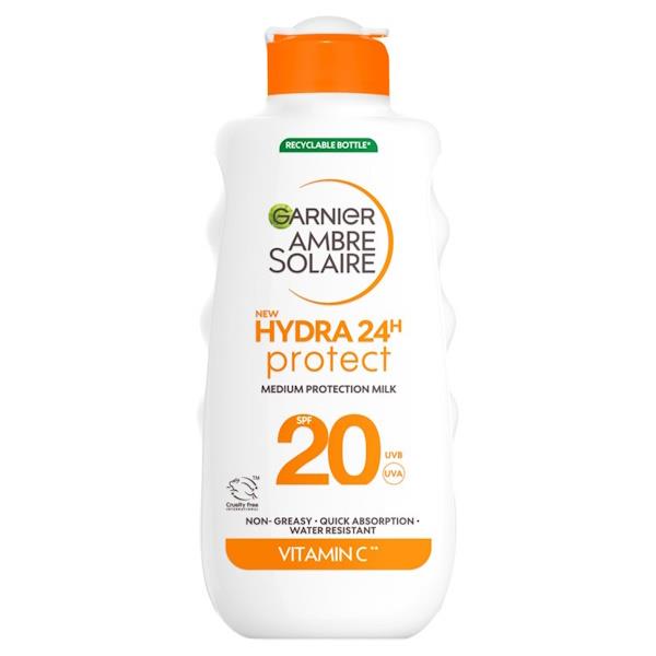Garnier Ambre Solaire Hydra 24 Protect SPF20 Sun Lotion 175ml