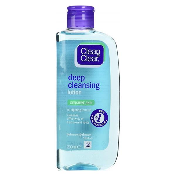 Clean & Clear Deep Cleansing Lotion Sensitive Skin 200ml