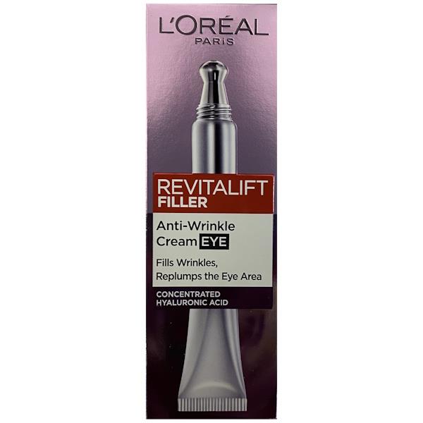 L'Oreal Revitalift Filler Anti-Wrinkle Eye Cream 15ml