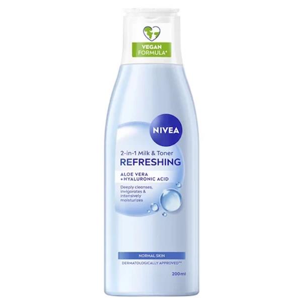 Nivea 2in1 Milk & Toner Refreshing 200ml