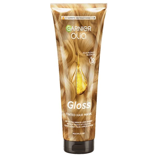 Garnier Olia Gloss Tinted Hair Mask Old Money Blonde 150ml