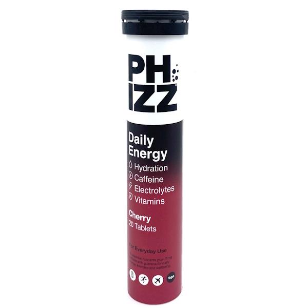Phizz Daily Energy Cherry 20 Effervescent Tablets