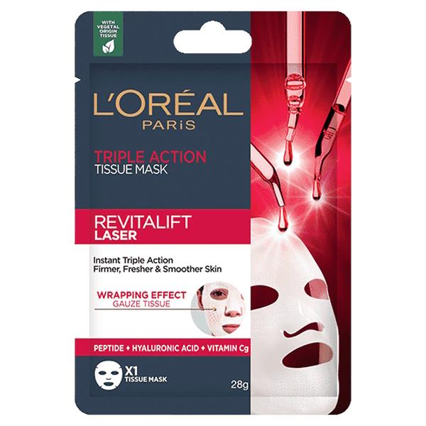 L'Oreal Revitalift Laser Triple Action Tissue Mask