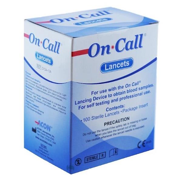 Acon On Call 100 Safety Lancets 30G