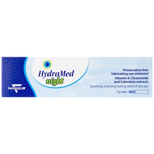 HydraMed Night Lubricating Eye Ointment 5g