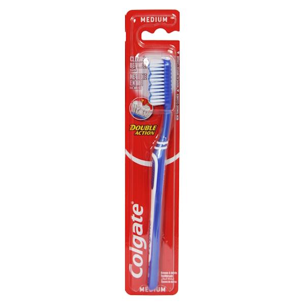 Colgate Toothbrush Double Action Medium (Colours Vary)