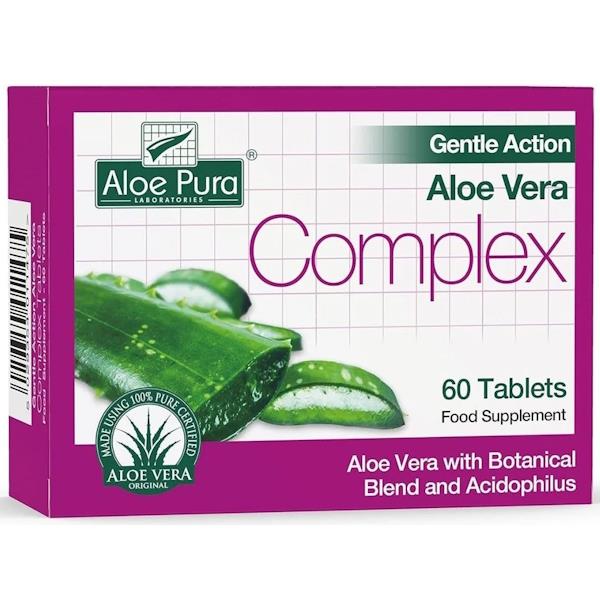 Aloe Pura Gentle Action Aloe Complex 60 Tablets