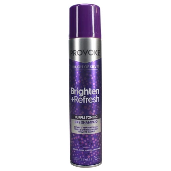 Provoke Touch of Silver Purple Toning Dry Shampoo 200ml