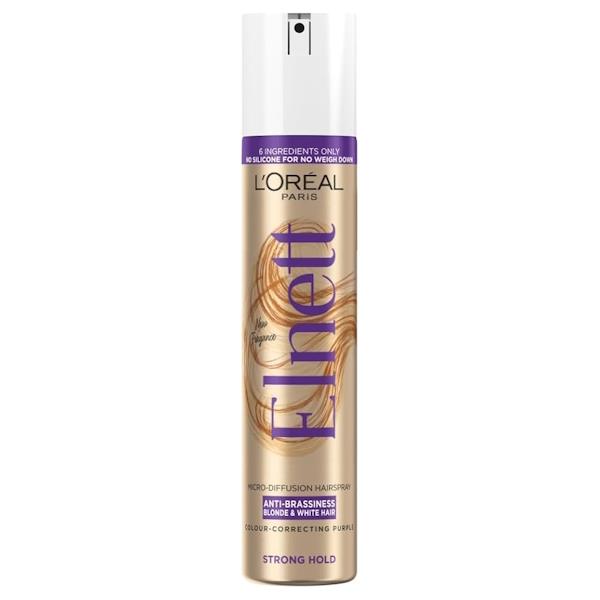 L'Oreal Elnett Hairspray Anti-Brassiness Strong Hold 200ml