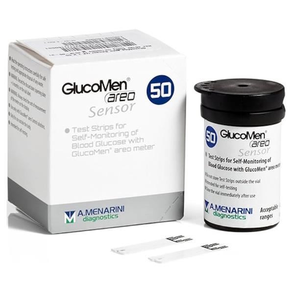 GlucoMen Areo Sensor 50 Test Strips (Inc. VAT)