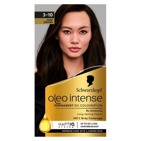 Schwarzkopf Oleo Intense Permanent Oil Colour 3-10 Deep Brown