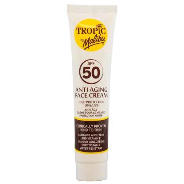 Malibu Tropic Anti Aging Face Cream SPF50 40ml