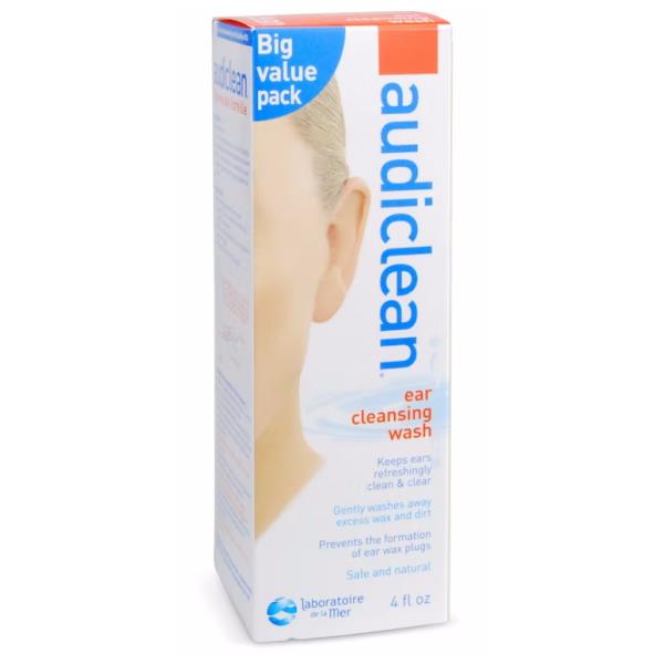 Audiclean Ear Cleansing Wash 115ml