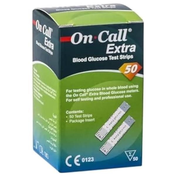 Acon On Call Extra 50 Blood Glucose Test Strips