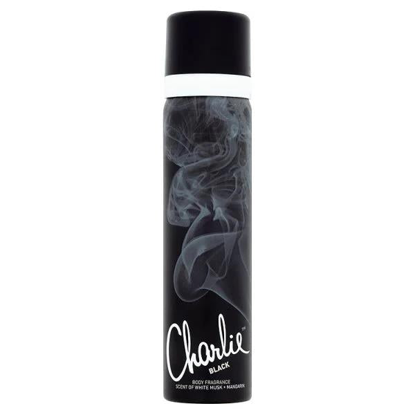 Charlie Black Body Fragrance 75ml