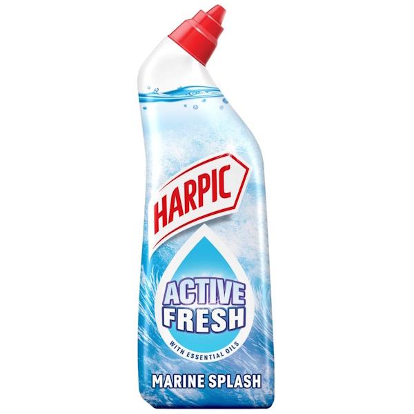 Harpic Active Fresh Marine Splash Toilet Cleansing Gel 750ml