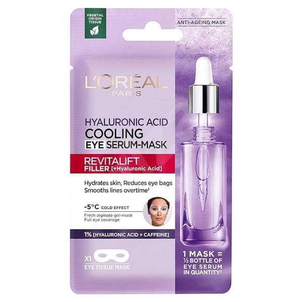 L'Oreal Revitalift Filler Cooling Eye Serum-Mask
