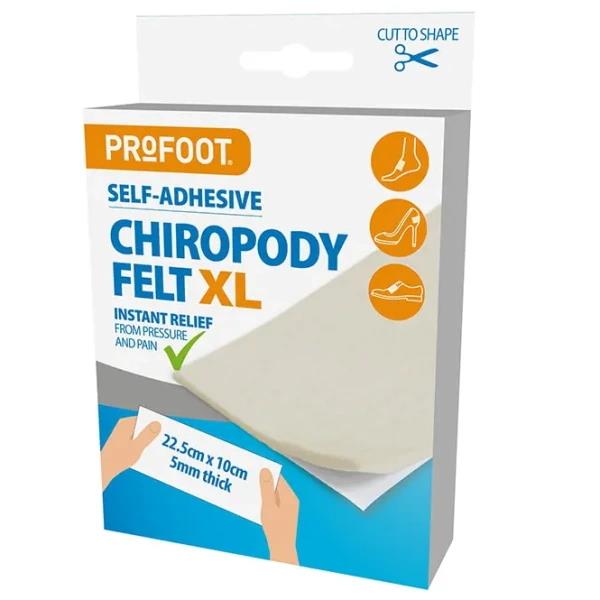Profoot Self-Adhesive Chiropody Felt XL