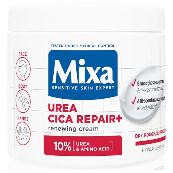 Mixa Urea Cica Repair+ Renewing Cream 400ml