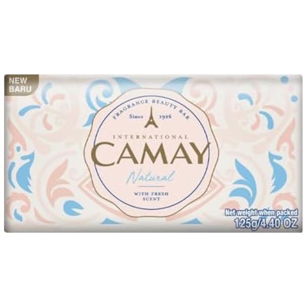 Camay Natural Soap Bar 125g Triple Pack