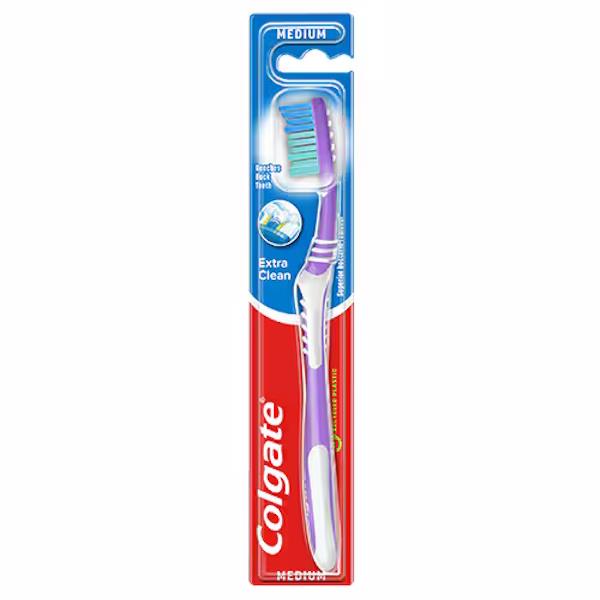 Colgate Toothbrush Extra Clean Medium (Colours Vary)