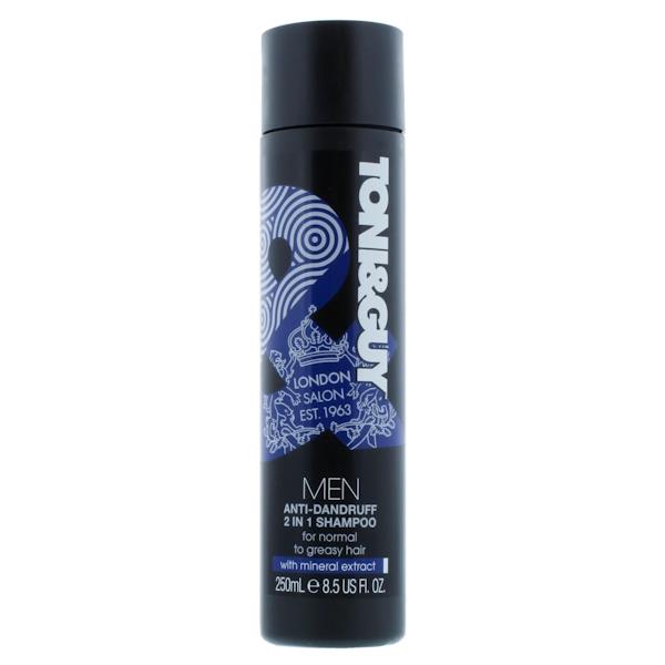 Toni & Guy Men Anti-Dandruff 2in1 Shampoo 250ml