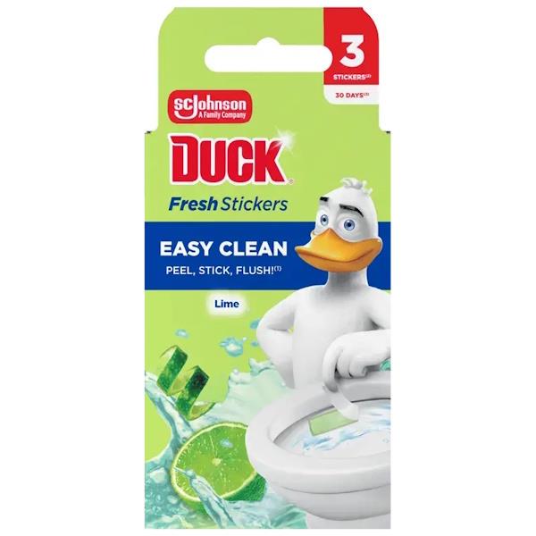 Duck Fresh Stickers Lime 3 Stickers