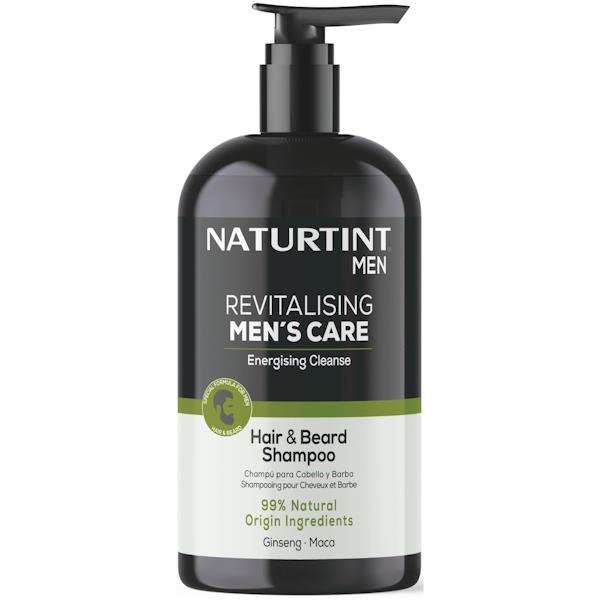 Naturtint Men Hair & Beard Shampoo 500ml
